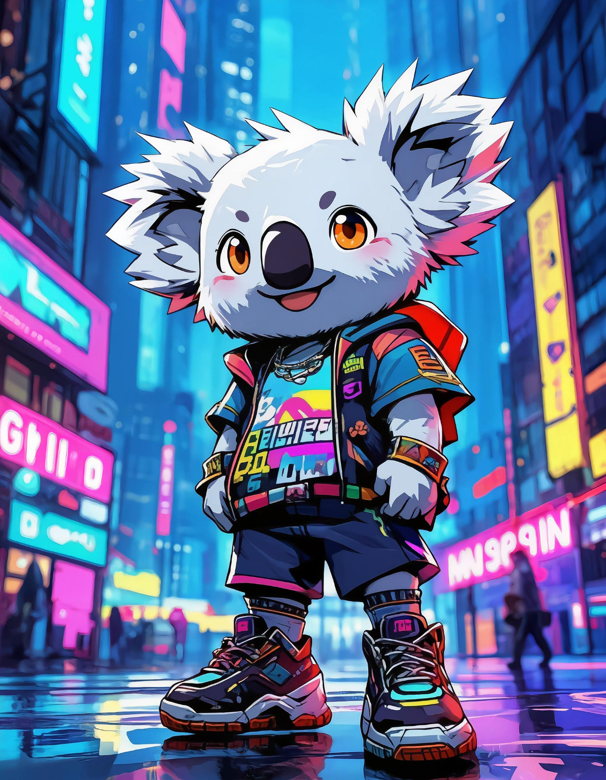 Neon Koala